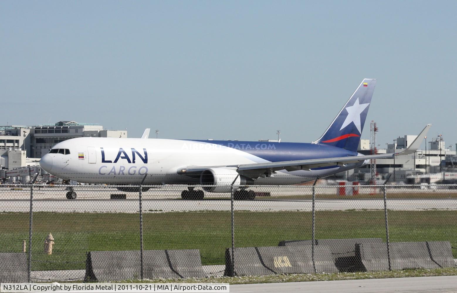 N312LA, 2001 Boeing 767-316F C/N 32572, LAN Cargo