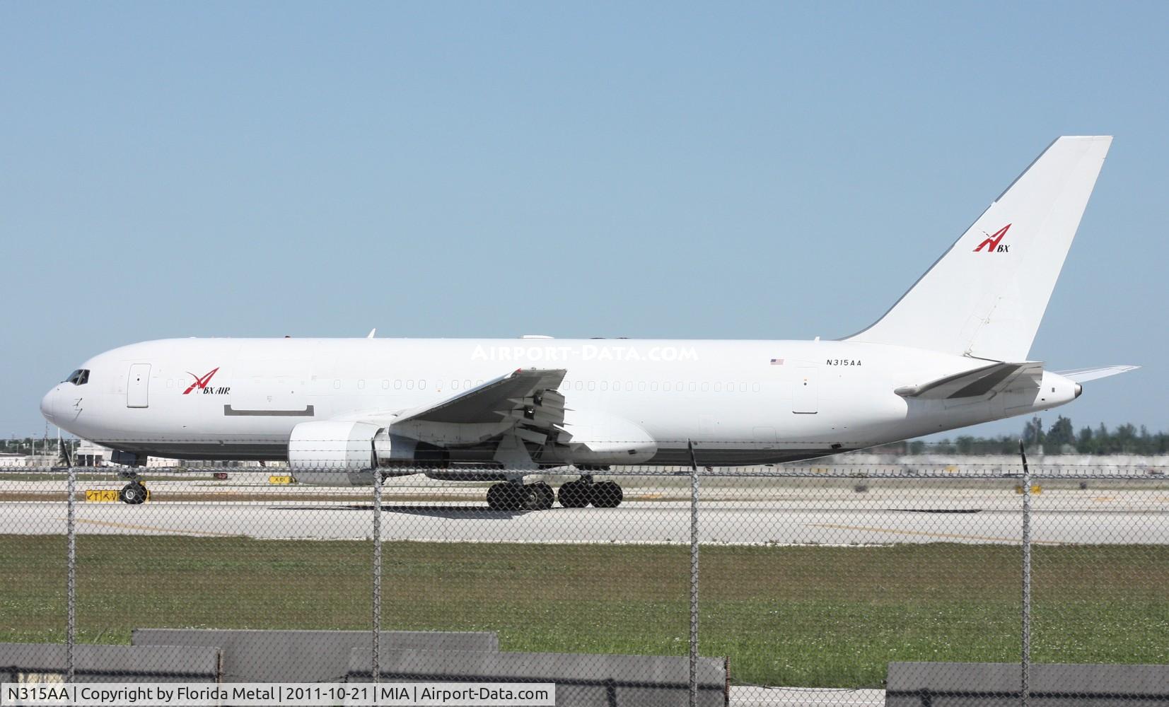 N315AA, 1985 Boeing 767-223/F C/N 22317, ABX 767