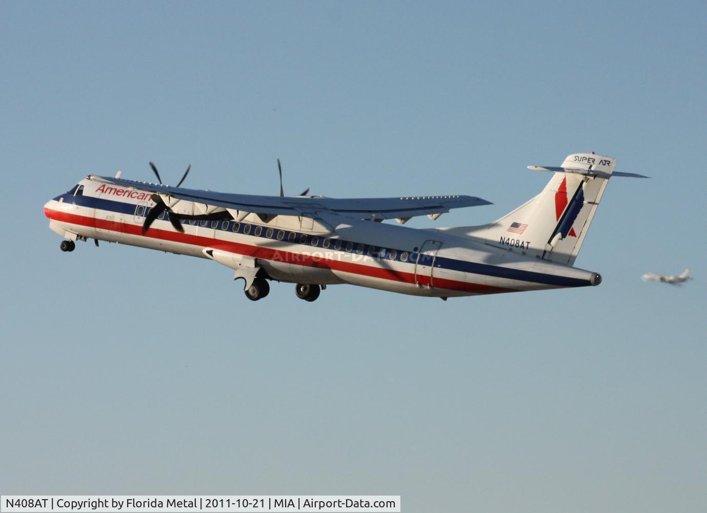N408AT, 1994 ATR 72-212 C/N 408, Eagle ATR 72