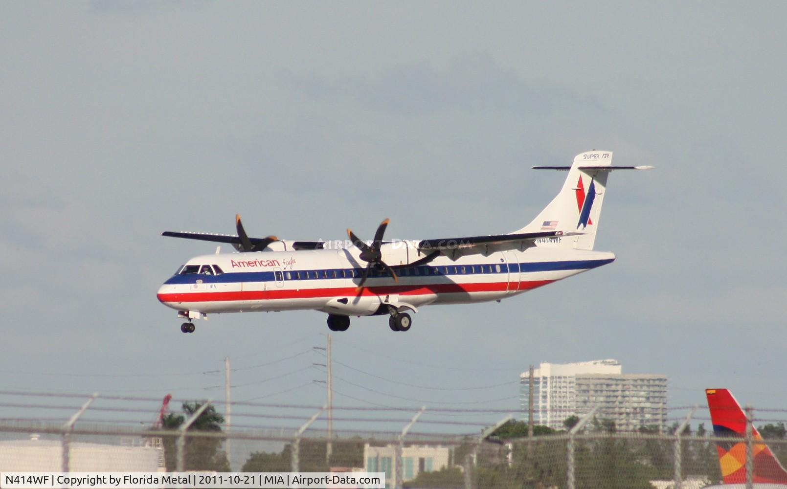N414WF, 1994 ATR 72-212 C/N 414, Eagle ATR 72