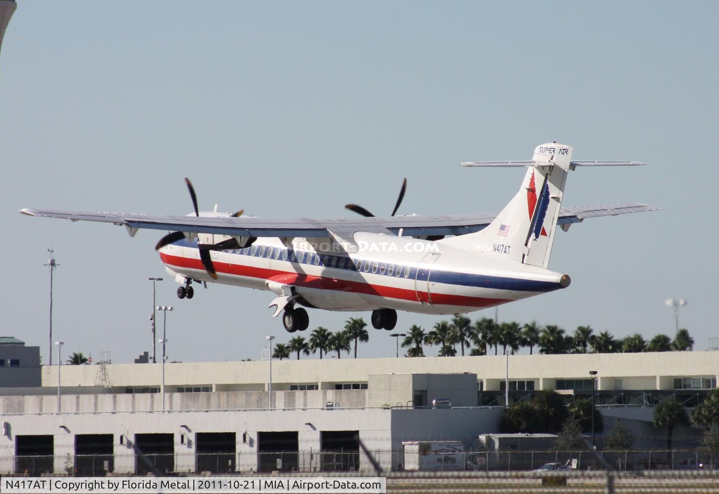 N417AT, 1994 ATR 72-212 C/N 417, Eagle ATR 72