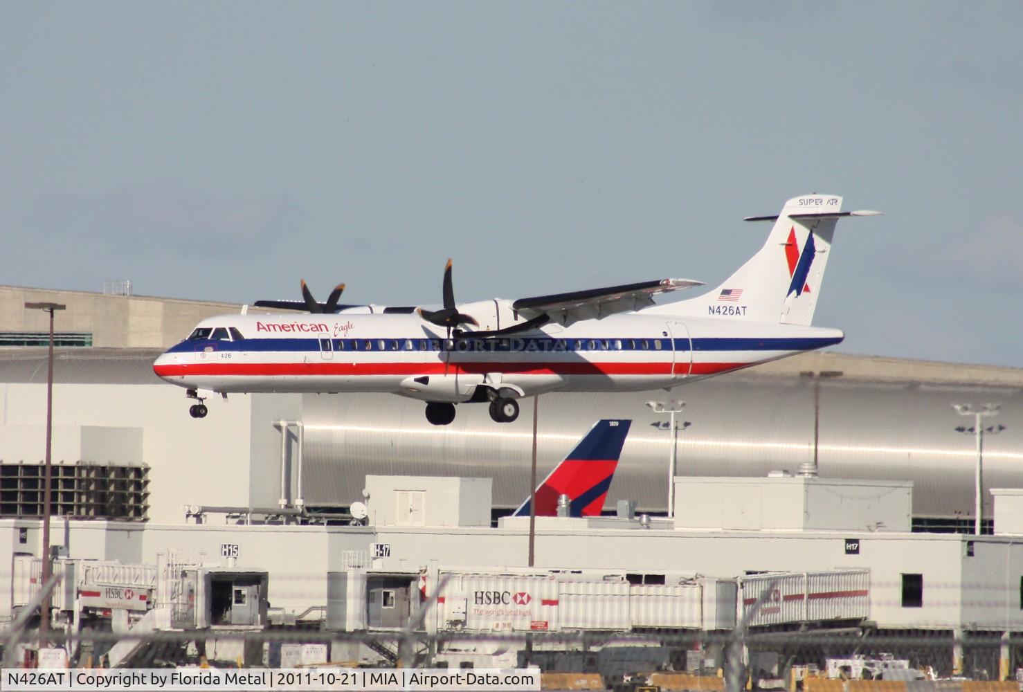 N426AT, 1994 ATR 72-212 C/N 426, Eagle ATR 72