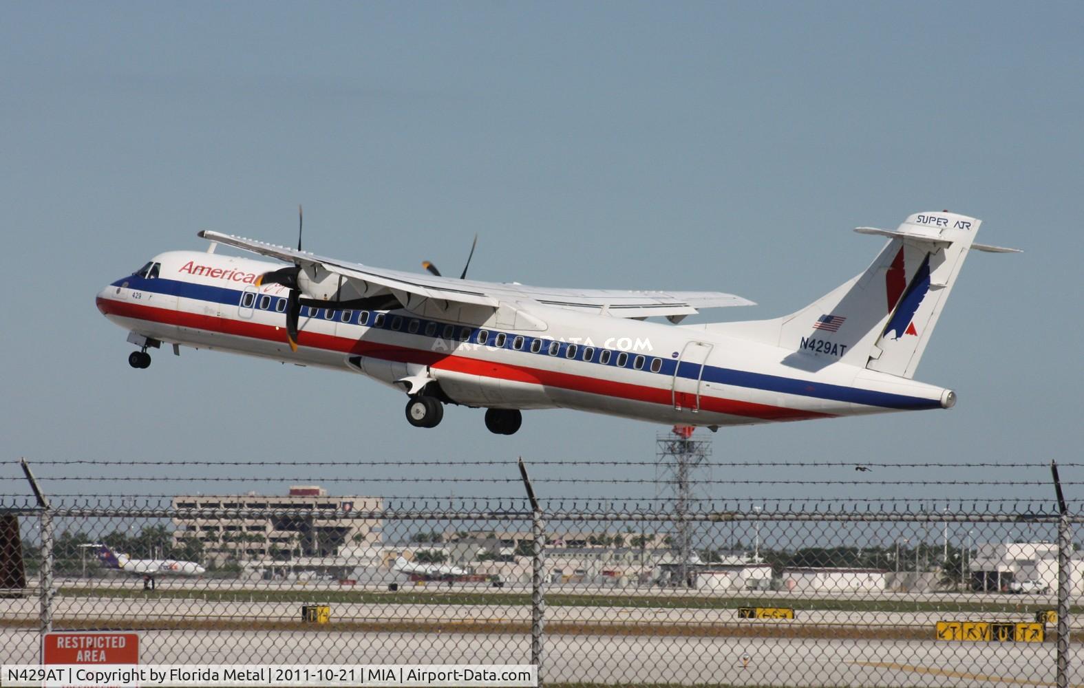 N429AT, 1994 ATR 72-212 C/N 429, Eagle ATR 72
