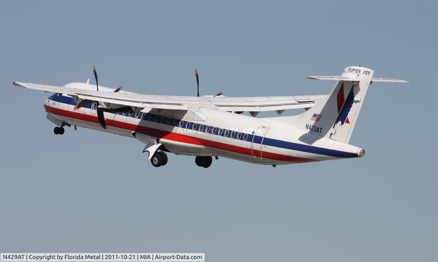 N429AT, 1994 ATR 72-212 C/N 429, Eagle ATR 72