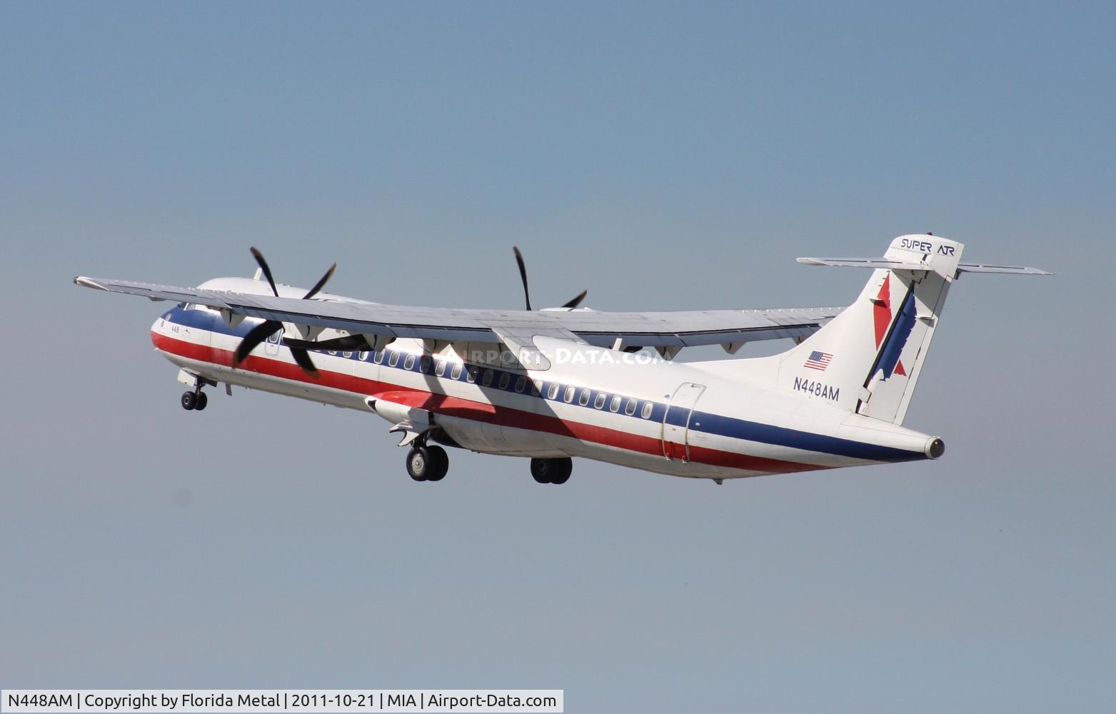 N448AM, 1995 ATR 72-212 C/N 448, Eagle ATR 72