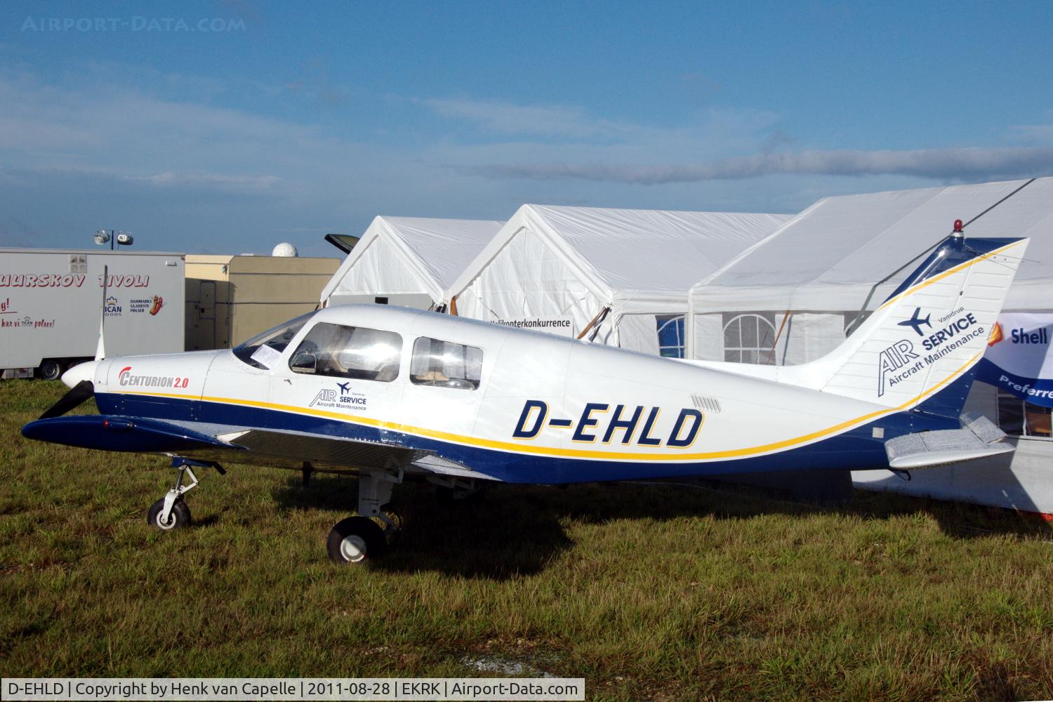 D-EHLD, 1989 Piper PA-28-161 Cadet C/N 28-41050, Piper Cadet Diesel converted to diesel engine in 2010 and owned by Air Service Vamdrup ApS in Denmark.