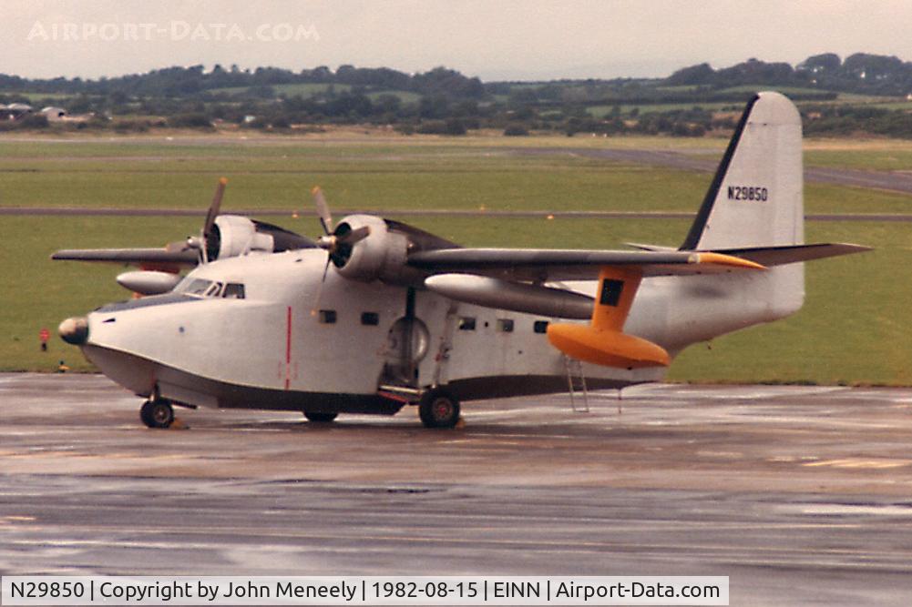N29850, 1951 Grumman HU-16B Albatross C/N G-211, Parked at Shannon