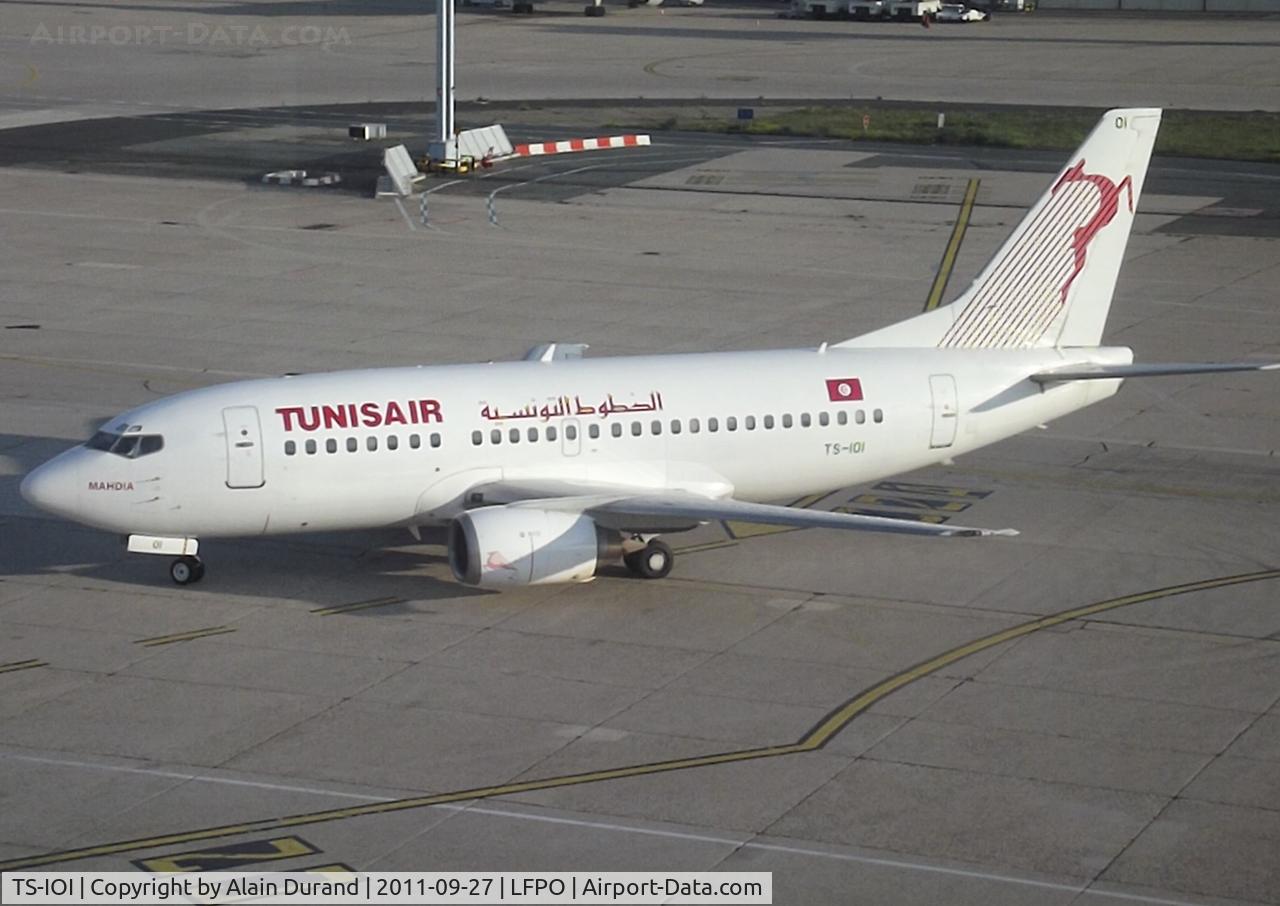 TS-IOI, 1994 Boeing 737-5H3 C/N 27257, 2583rd 737 of all kinds to come under the light, named 