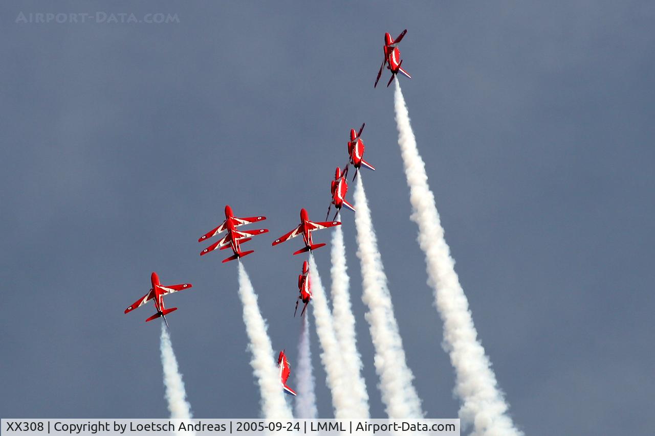 XX308, 1980 Hawker Siddeley Hawk T.1 C/N 143/312133, XX308 and more