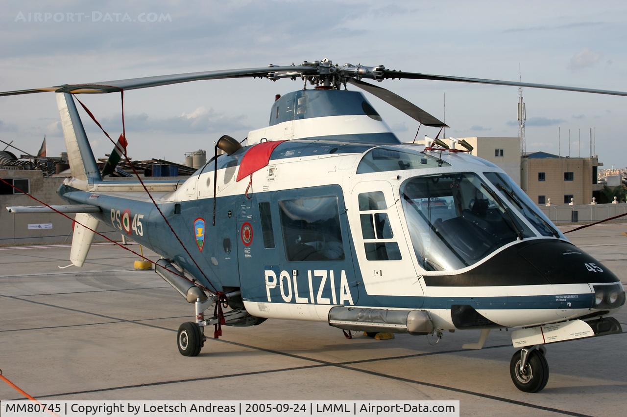 MM80745, Agusta A-109A Hirundo C/N 7161, Italian Police