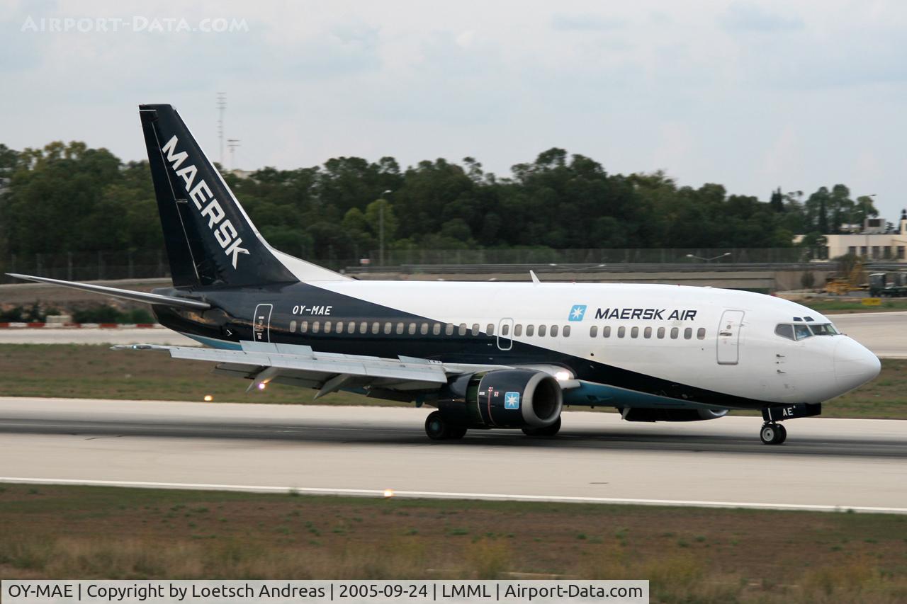 OY-MAE, 1991 Boeing 737-5L9 C/N 25066, Maersk Air