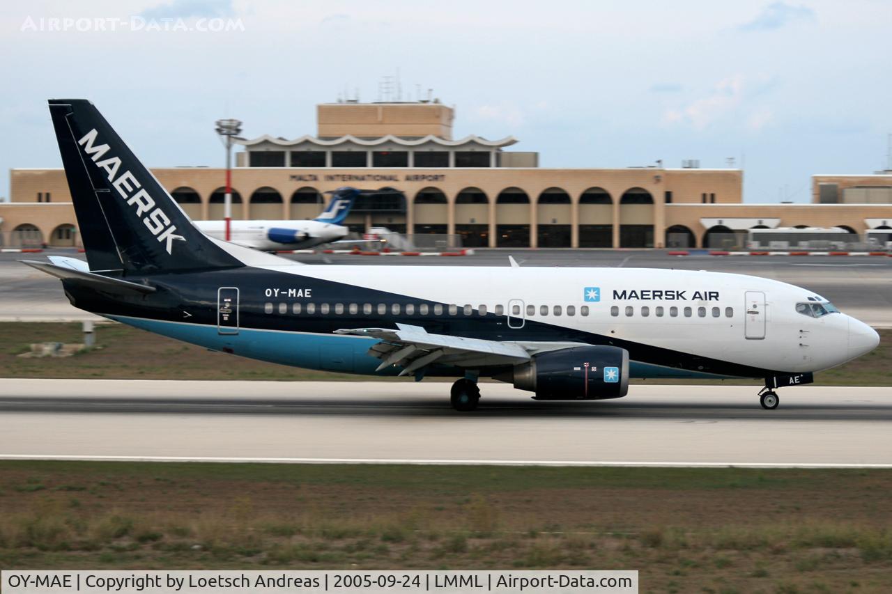 OY-MAE, 1991 Boeing 737-5L9 C/N 25066, Maersk Air