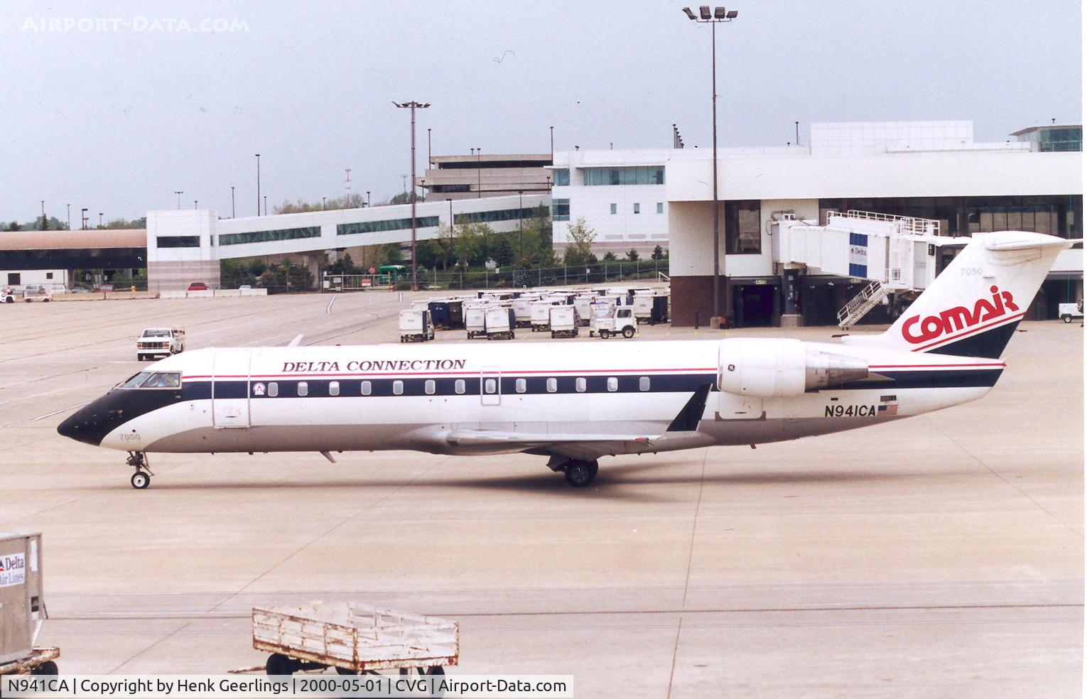 N941CA, 1994 Canadair CRJ-100ER (CL-600-2B19) C/N 7050, Comair Delta Connection