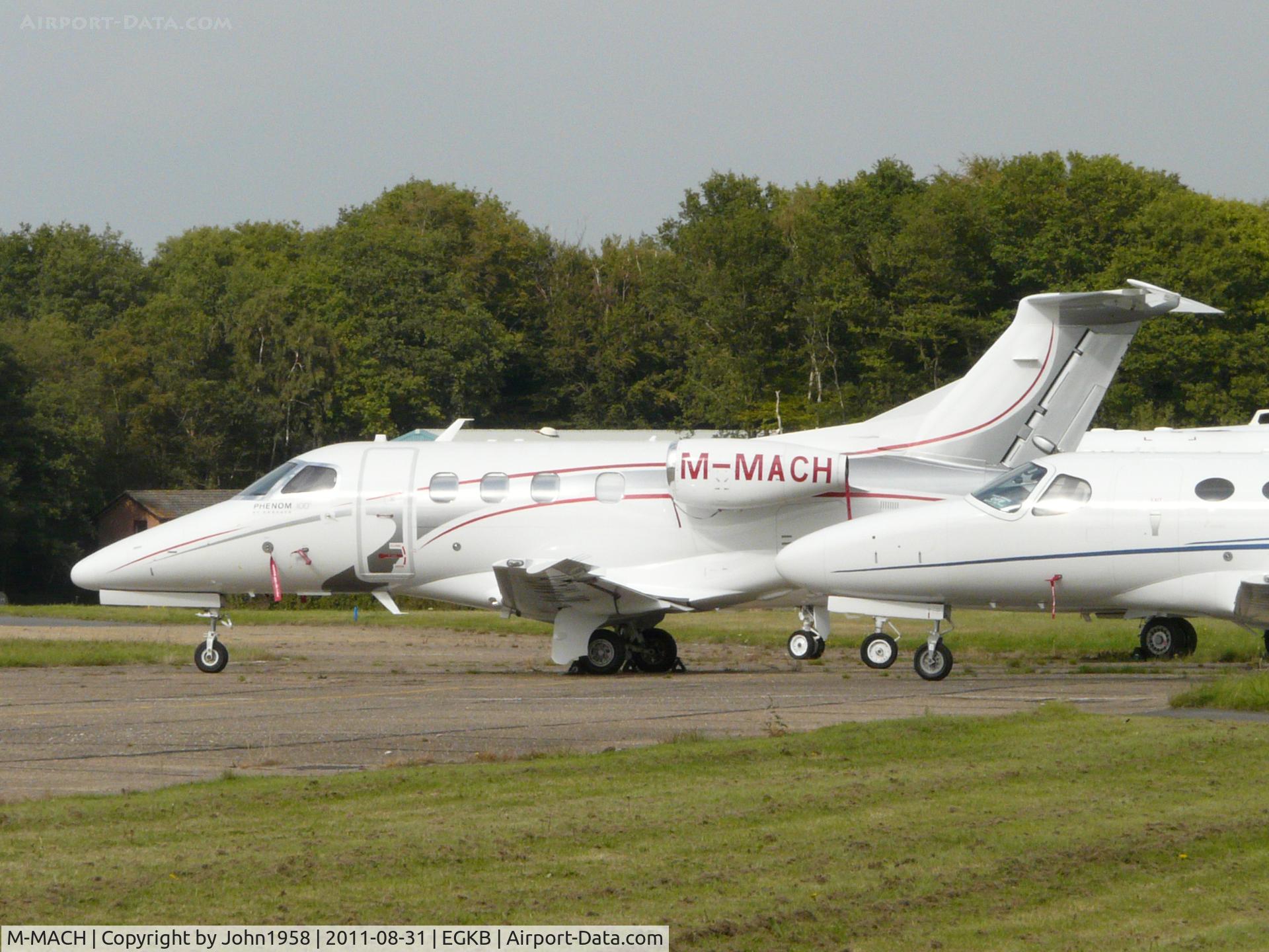 M-MACH, 2010 Embraer EMB-500 Phenom 100 C/N 50000162, Sitting in the sun!!