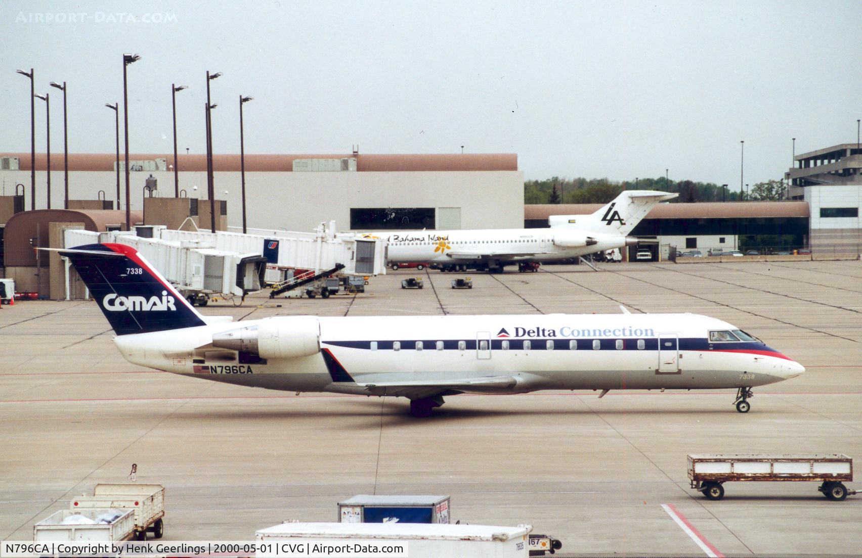 N796CA, 1999 Bombardier CRJ-100ER (CL-600-2B19) C/N 7338, Comair Delta Connection