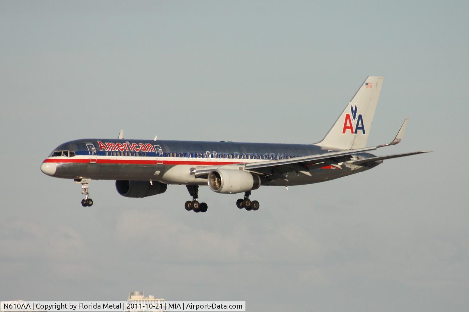 N610AA, 1989 Boeing 757-223 C/N 24486, American 757