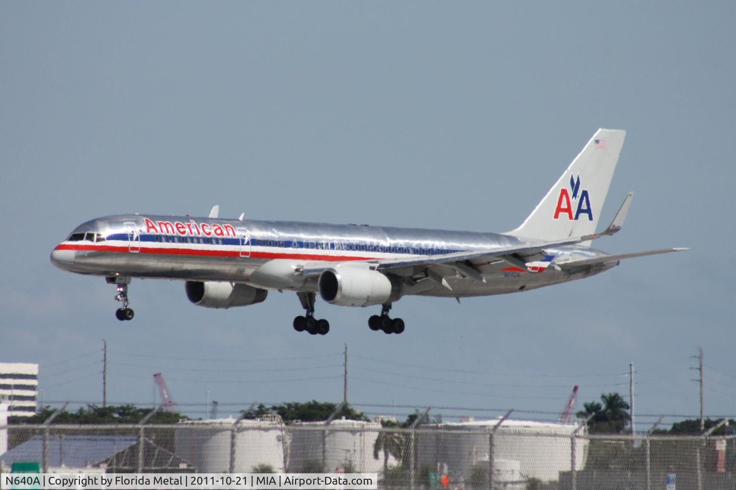 N640A, 1991 Boeing 757-223 C/N 24598, American 757