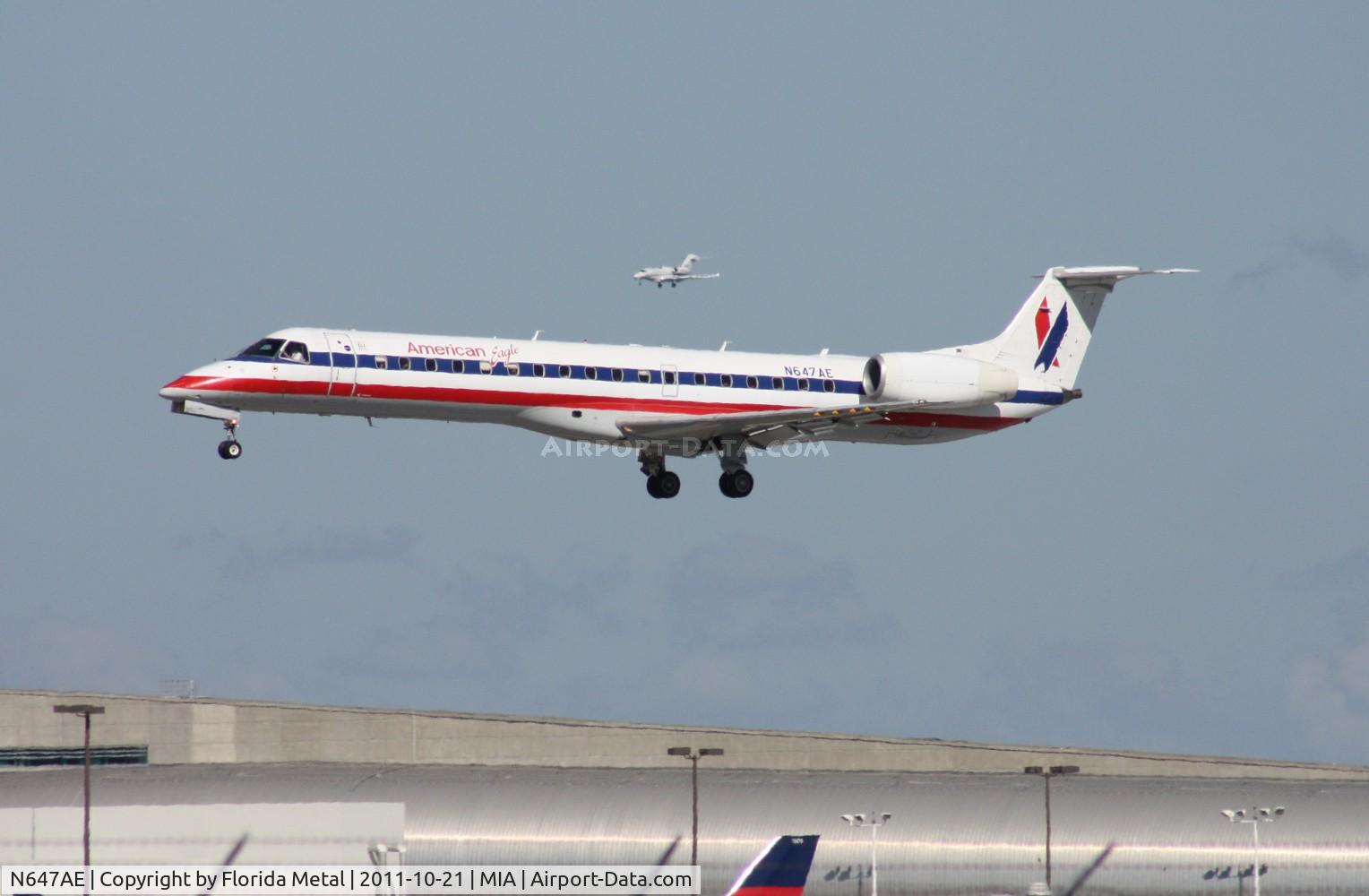 N647AE, 2000 Embraer ERJ-145LR (EMB-145LR) C/N 145222, Eagle E145LR