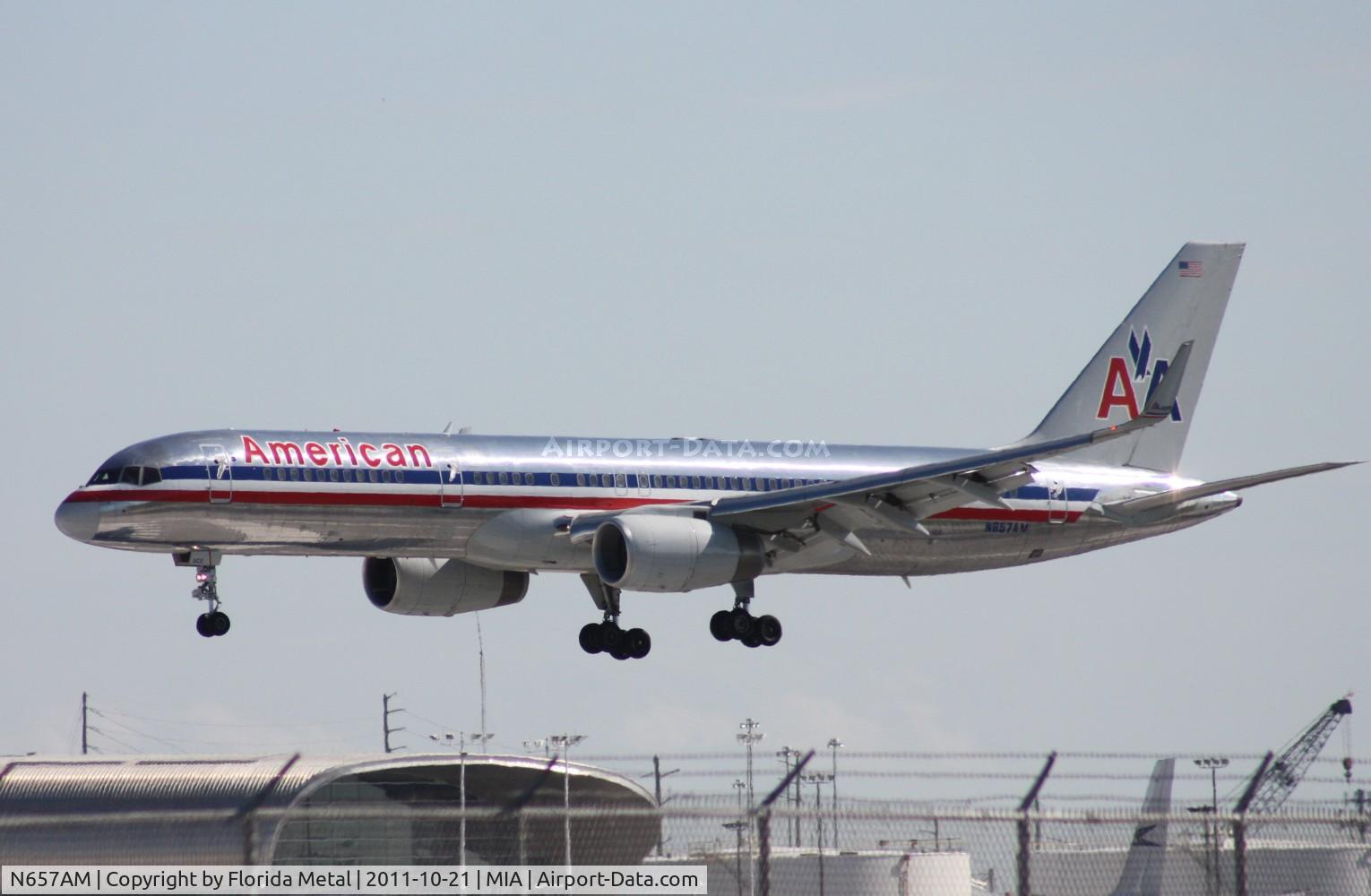 N657AM, 1991 Boeing 757-223 C/N 24615, American 757