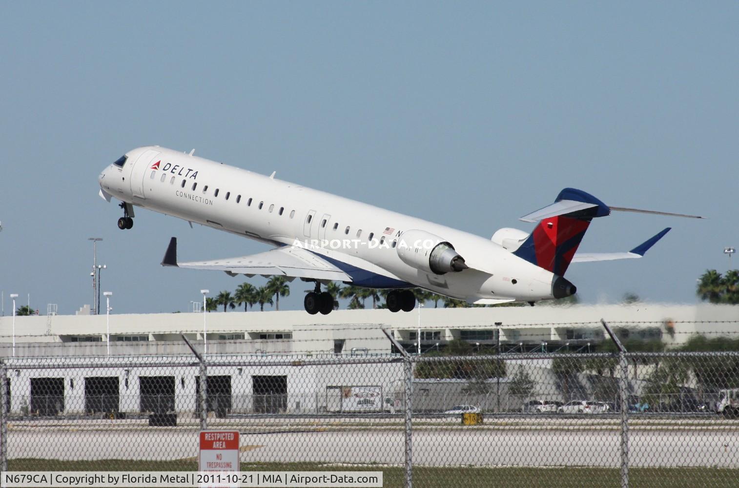 N679CA, 2007 Bombardier CRJ-900ER (CL-600-2D24) C/N 15132, Comair CRJ-900