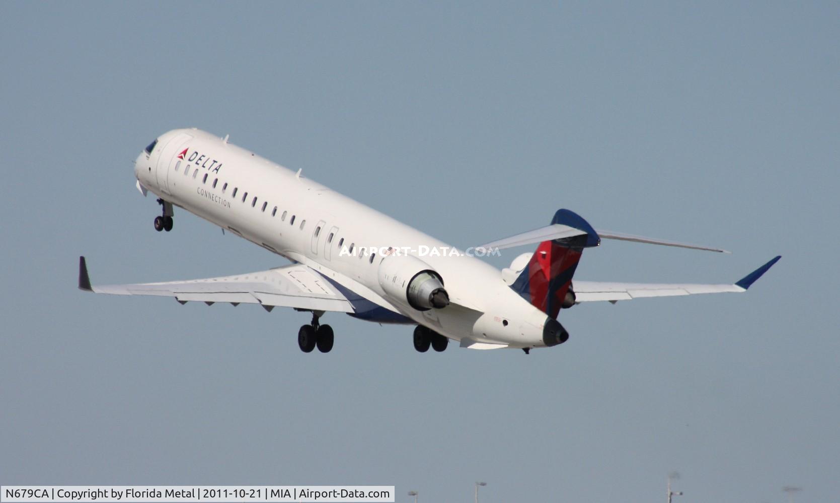 N679CA, 2007 Bombardier CRJ-900ER (CL-600-2D24) C/N 15132, Comair CRJ-900