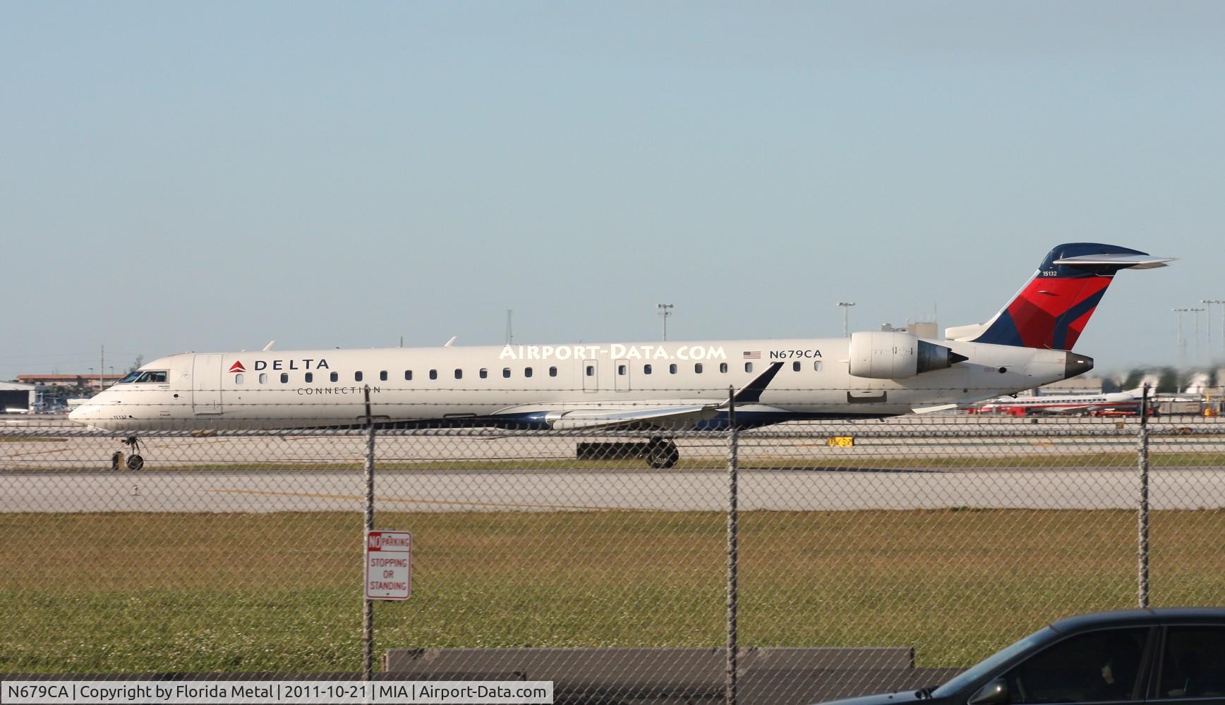 N679CA, 2007 Bombardier CRJ-900ER (CL-600-2D24) C/N 15132, Comair CRJ-900