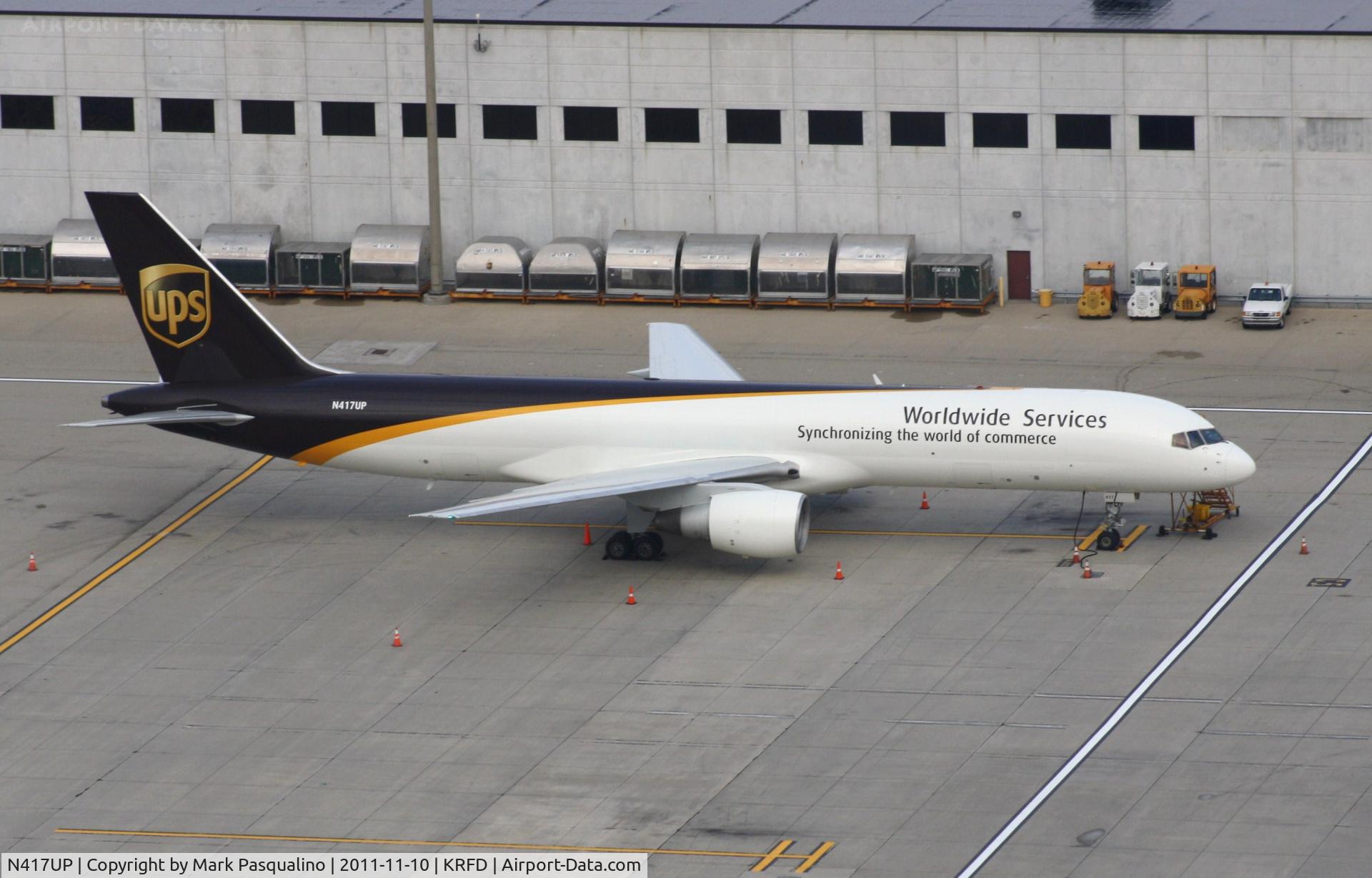 N417UP, 1990 Boeing 757-24APF C/N 23904, Boeing 757-200F