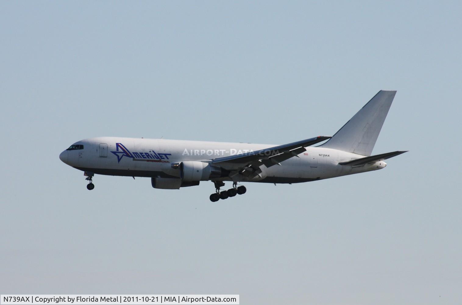 N739AX, 1982 Boeing 767-232 C/N 22216, Amerijet 767