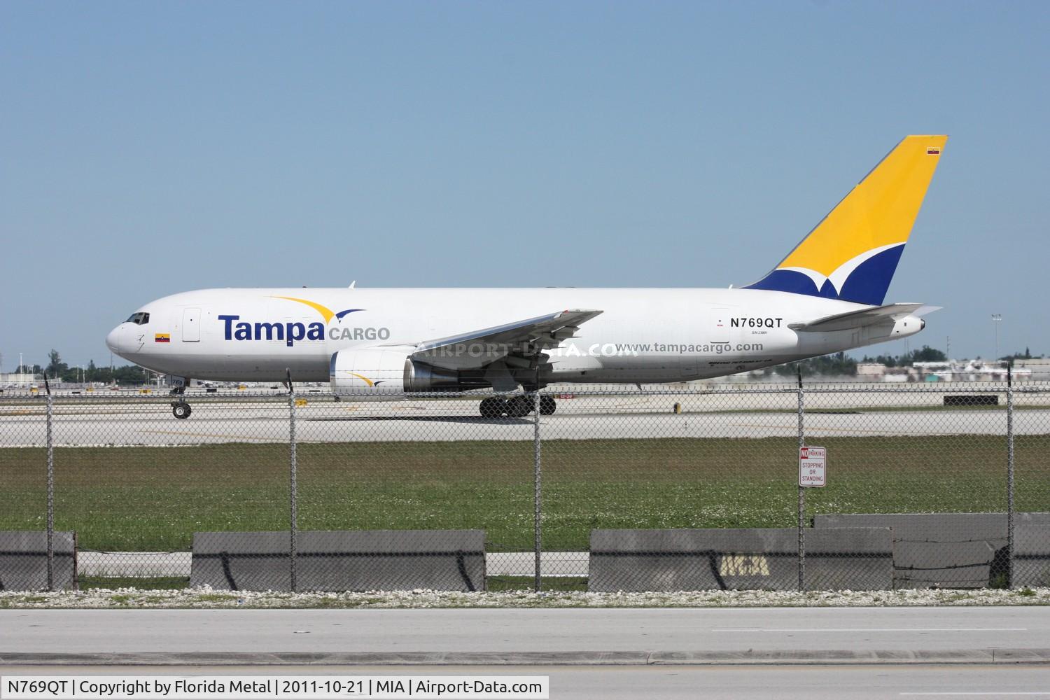 N769QT, 1987 Boeing 767-241 C/N 23801, Tampa Colombia 767