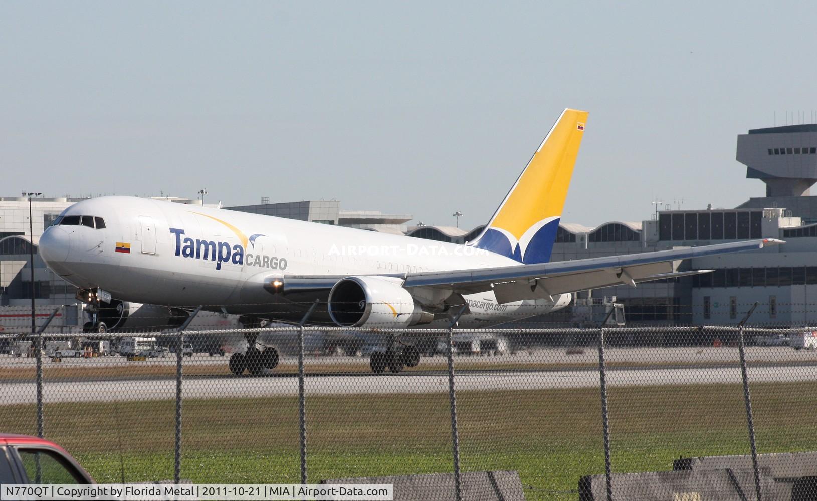 N770QT, 1987 Boeing 767-241 C/N 23802, Tampa Colombia 767