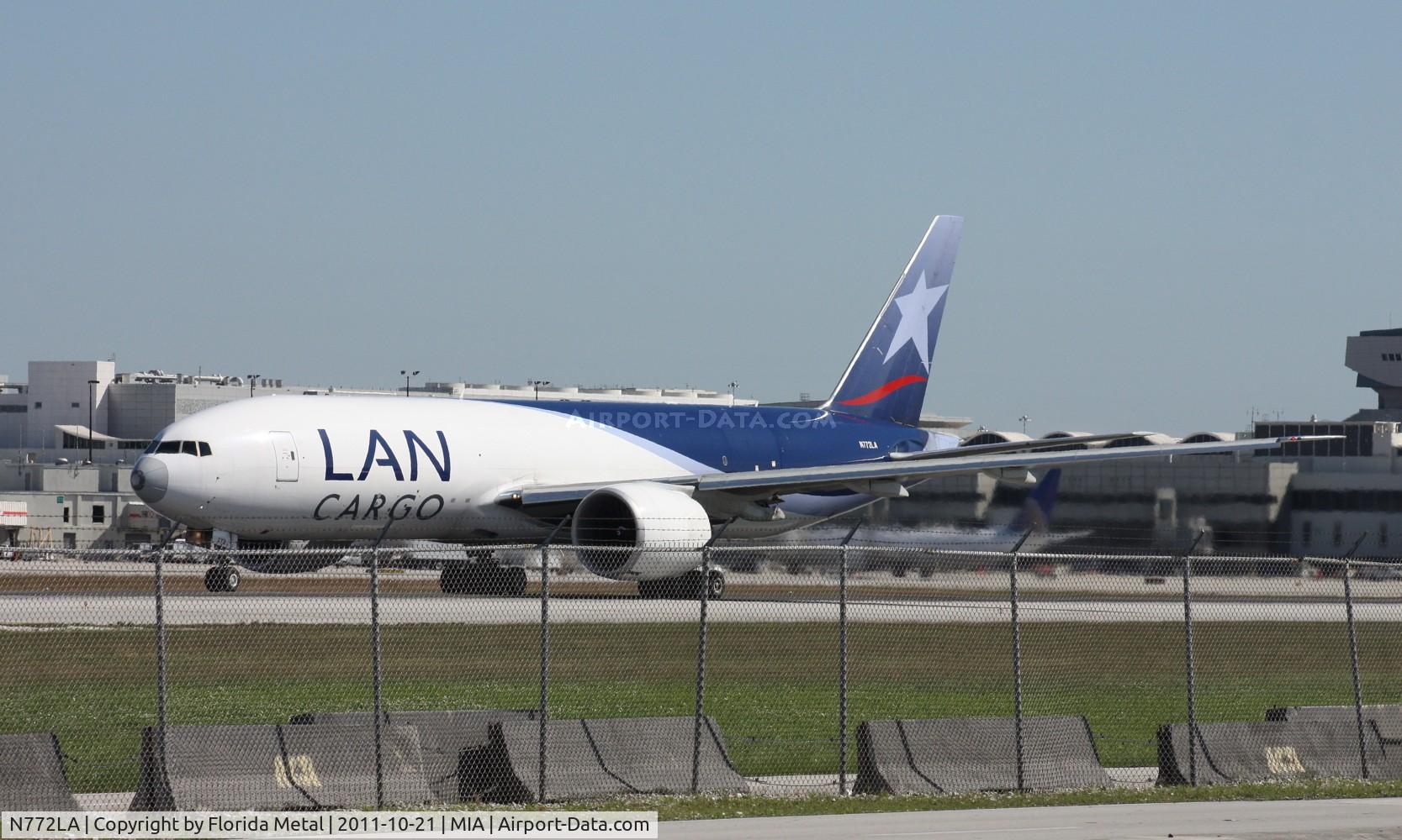 N772LA, 2009 Boeing 777-F6N C/N 37708, LAN Colombia Cargo 777