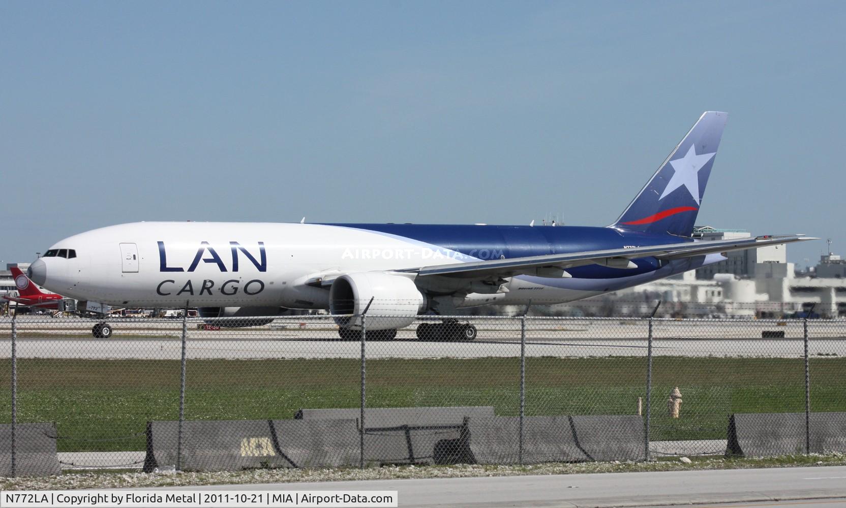 N772LA, 2009 Boeing 777-F6N C/N 37708, LAN Colombia Cargo