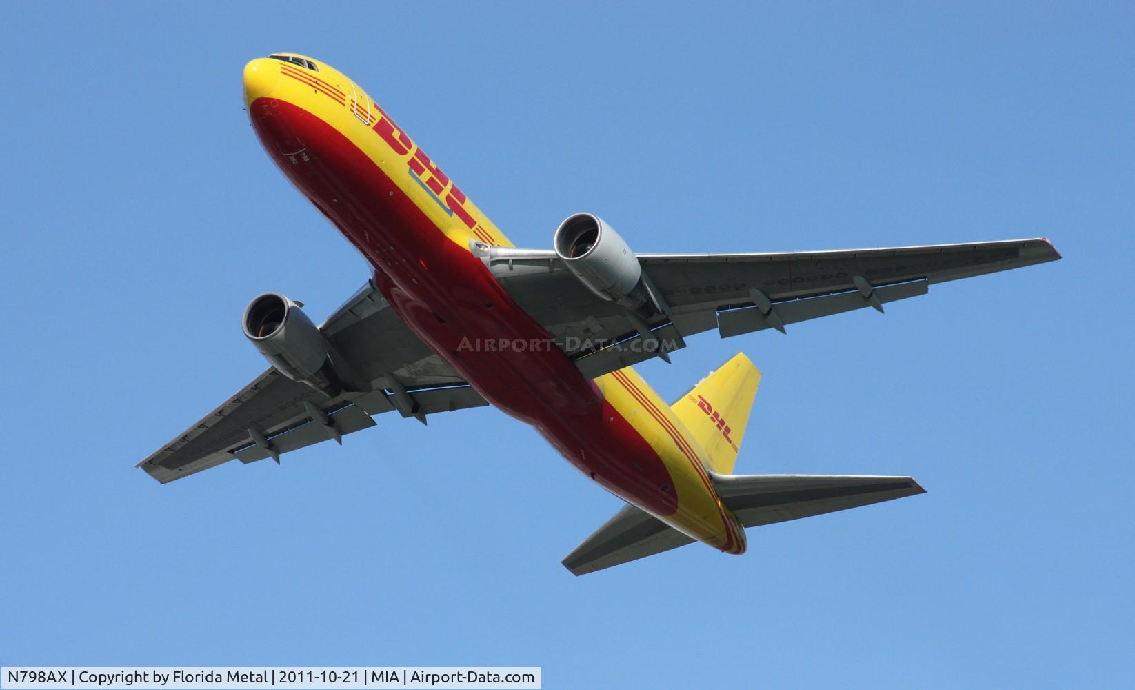 N798AX, 1986 Boeing 767-200 C/N 23431, DHL 767