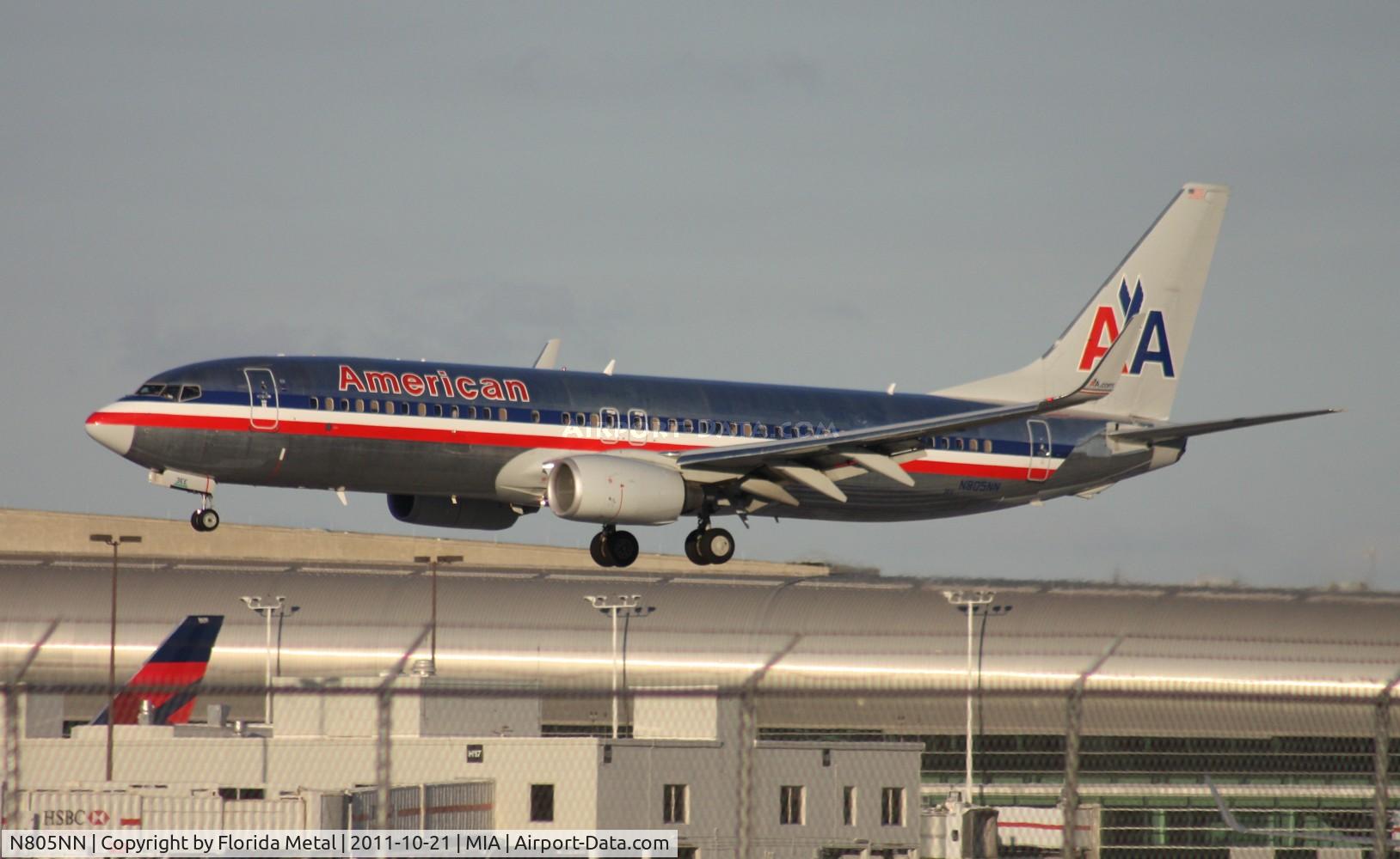 N805NN, 2009 Boeing 737-823 C/N 31075, American 737
