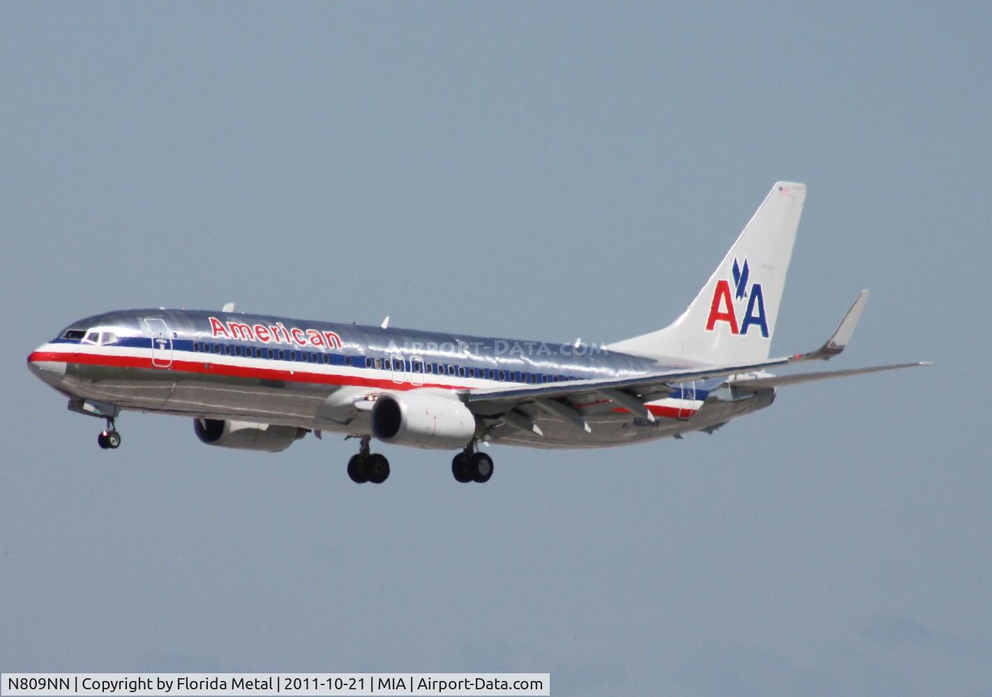 N809NN, 2009 Boeing 737-823 C/N 33519, American 737