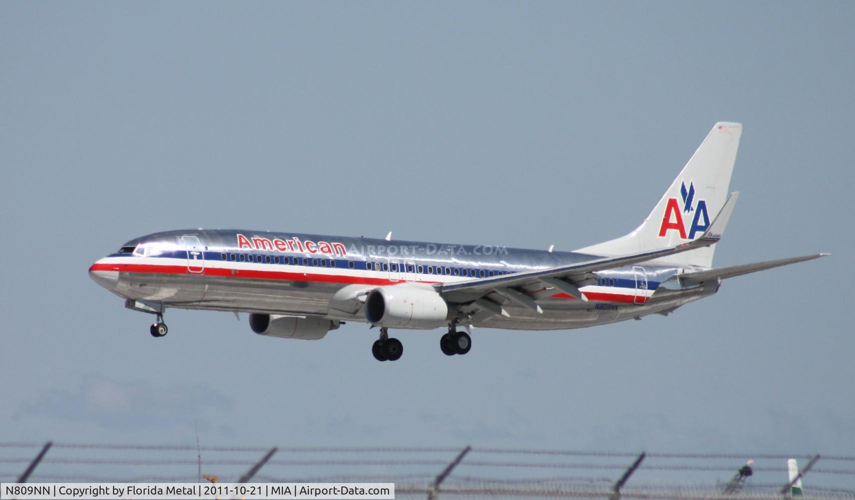 N809NN, 2009 Boeing 737-823 C/N 33519, American 737