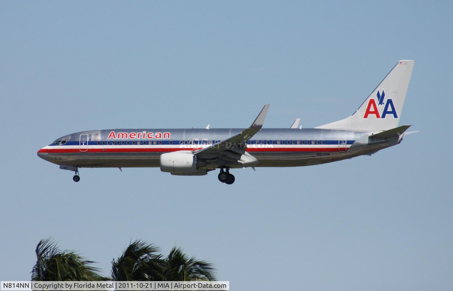 N814NN, 2009 Boeing 737-823 C/N 29562, American 737