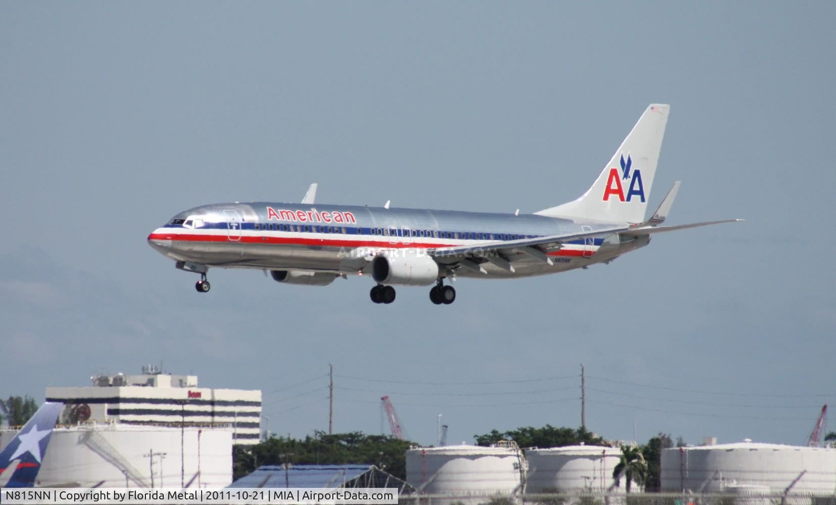 N815NN, 2009 Boeing 737-823 C/N 33208, American 737