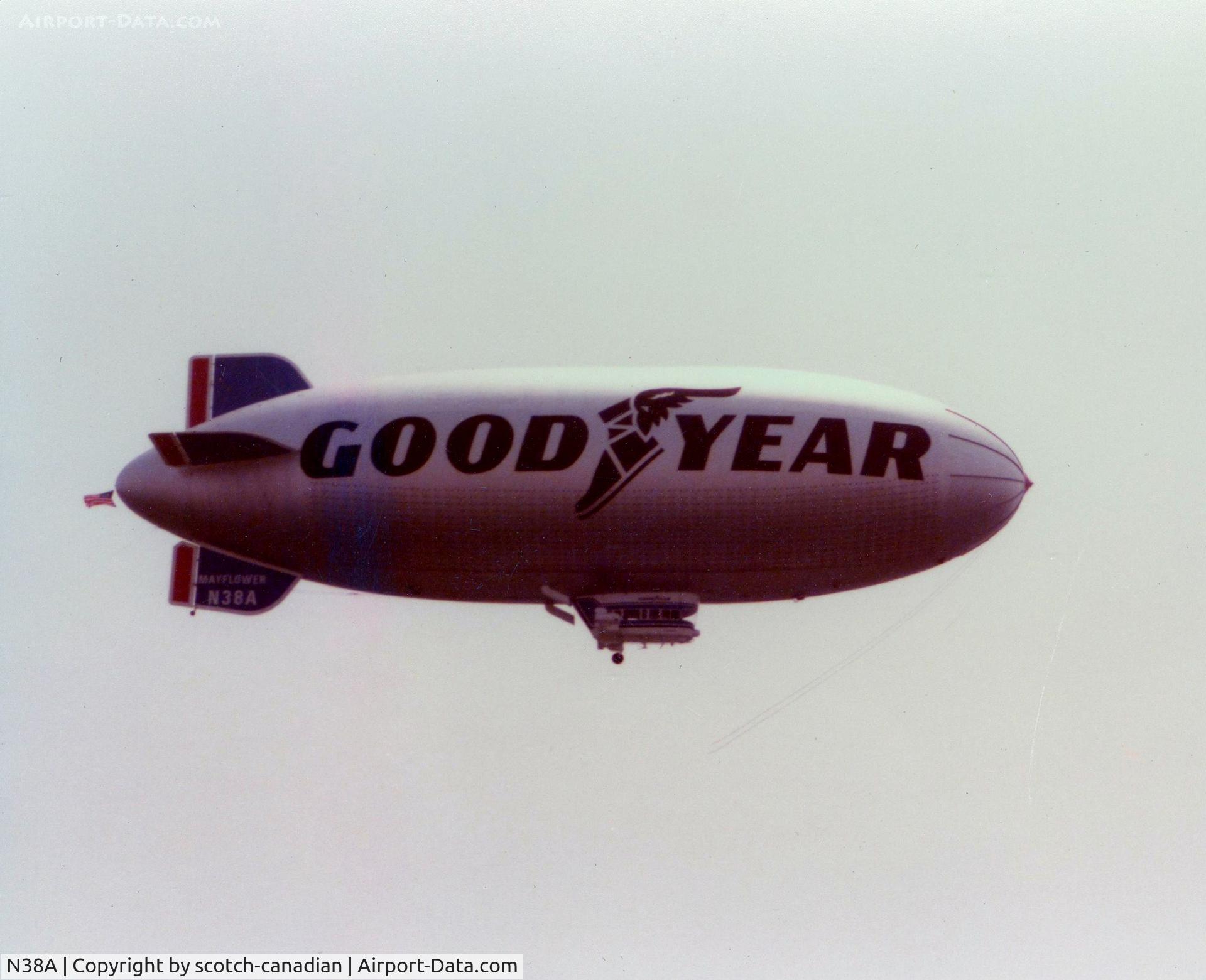 N38A, 1976 Goodyear Airship GZ-19A C/N C-138, 1976 Goodyear Airship GZ-19A N38A 