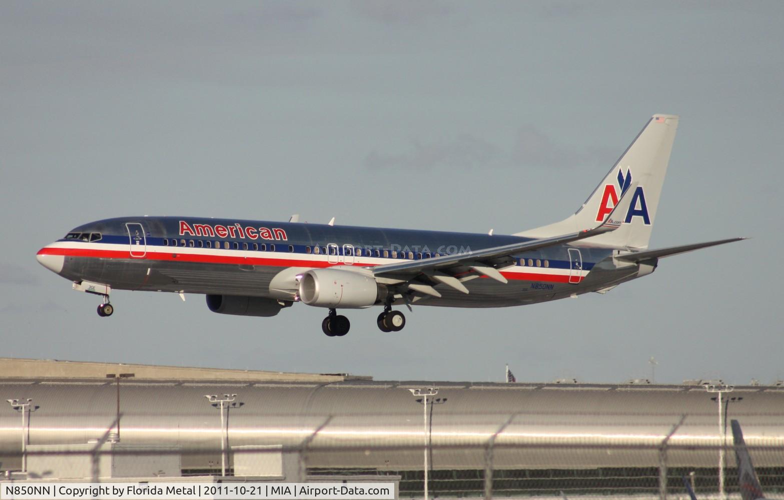 N850NN, 2010 Boeing 737-823 C/N 40580, American 737