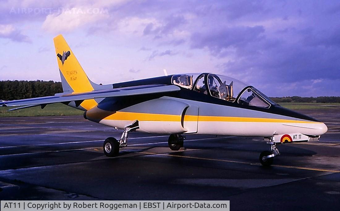 AT11, Dassault-Dornier Alpha Jet 1B C/N B11/1032, 1988.BATBIRD.70 YEARS 11 SQUADRON.