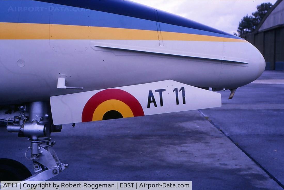 AT11, Dassault-Dornier Alpha Jet 1B C/N B11/1032, 1988.BATBIRD.70 YEARS 11 SQUADRON.