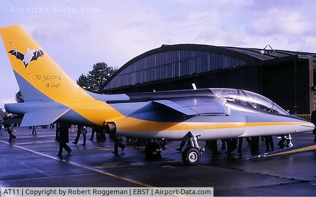 AT11, Dassault-Dornier Alpha Jet 1B C/N B11/1032, 1988.BATBIRD.70 YEARS 11 SQUADRON.