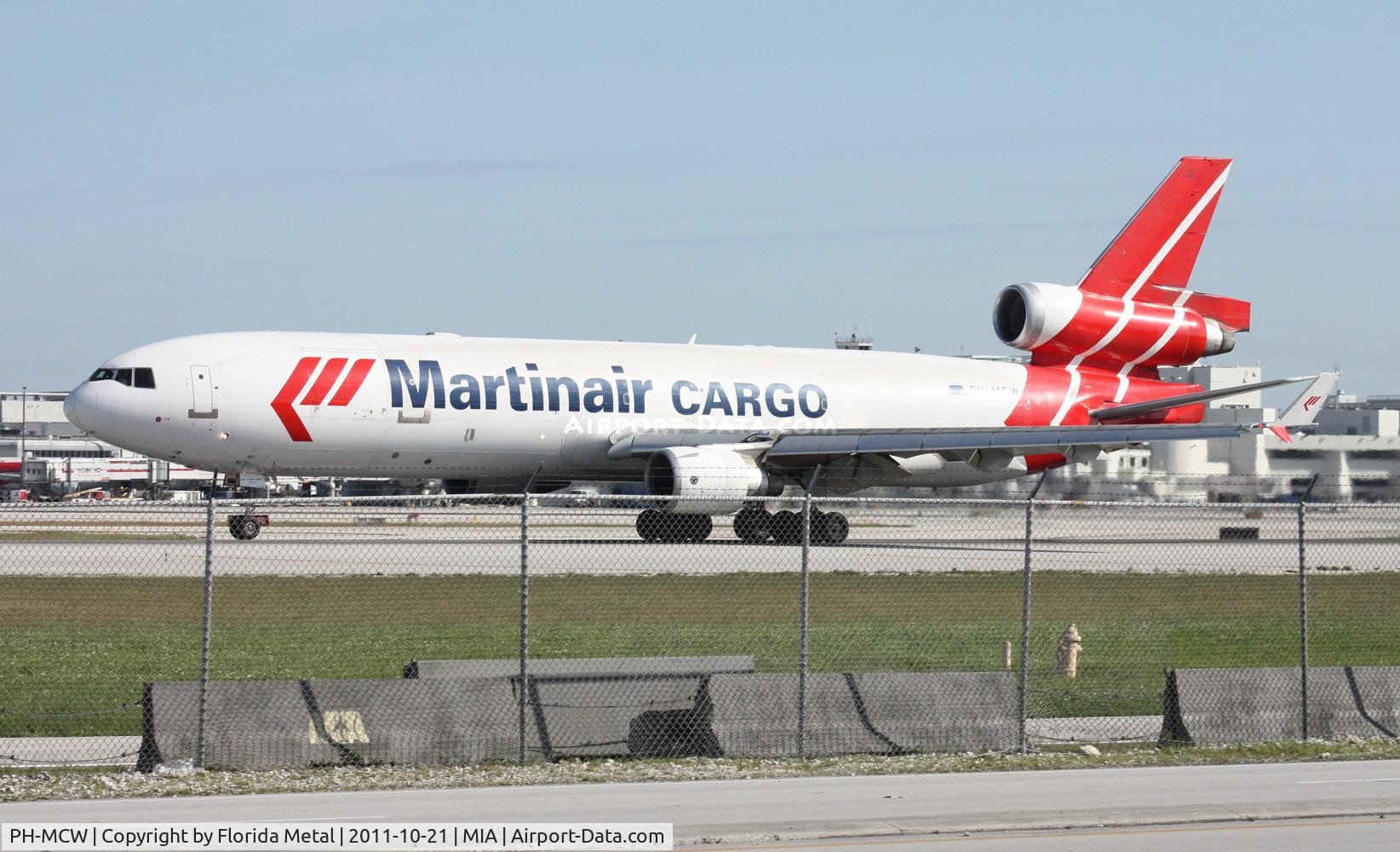 PH-MCW, 1998 McDonnell Douglas MD-11F C/N 48788, Martinair Cargo MD-11