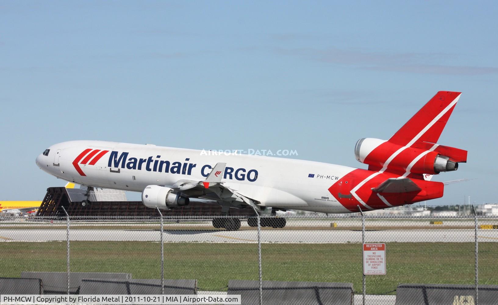 PH-MCW, 1998 McDonnell Douglas MD-11F C/N 48788, Martinair Cargo MD-11