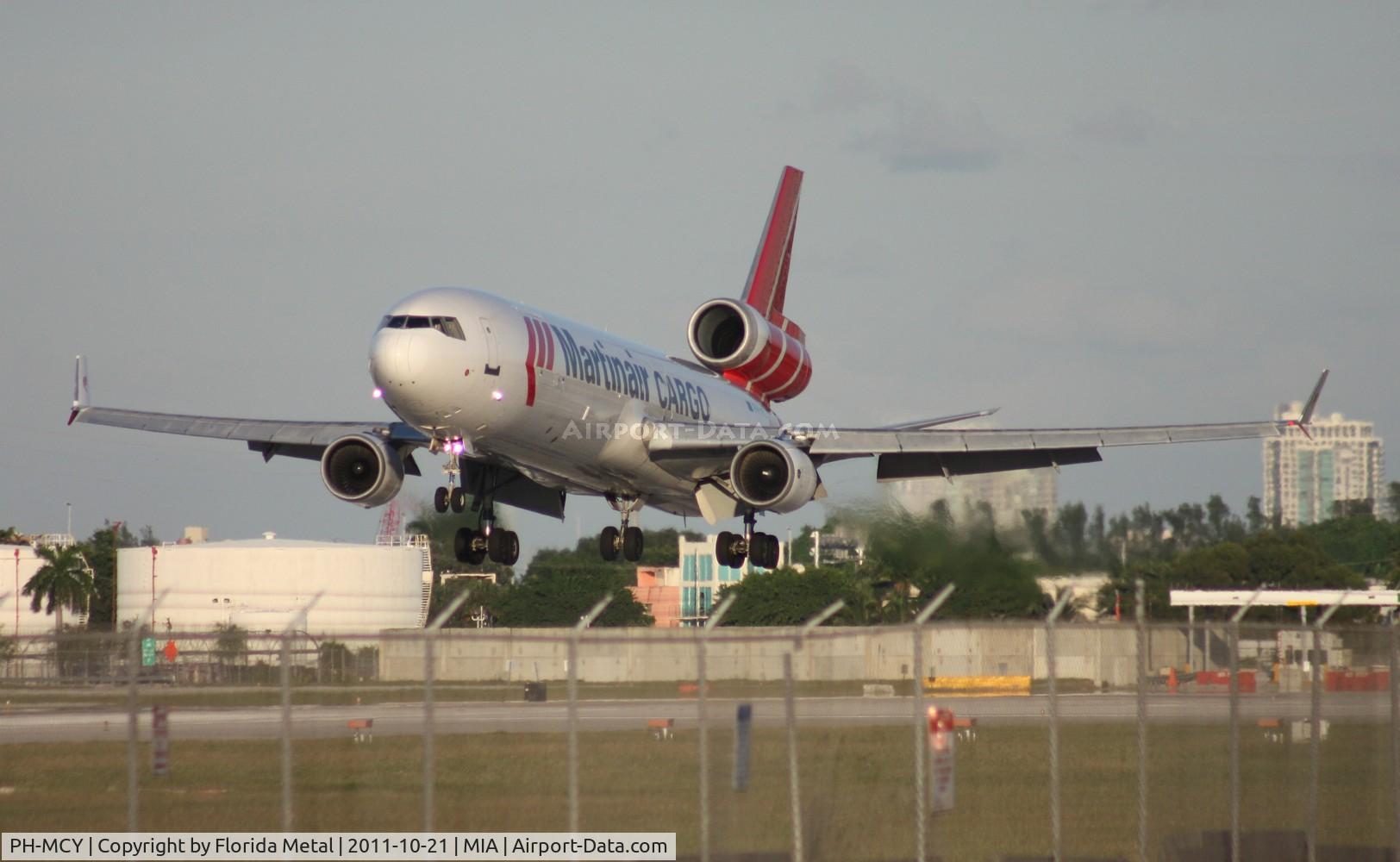 PH-MCY, 1991 McDonnell Douglas MD-11F C/N 48445, Martinair Cargo MD-11