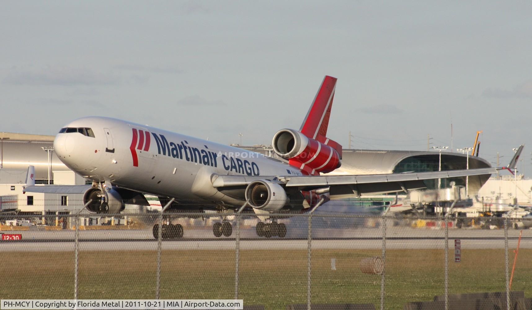 PH-MCY, 1991 McDonnell Douglas MD-11F C/N 48445, Martinair Cargo MD-11F