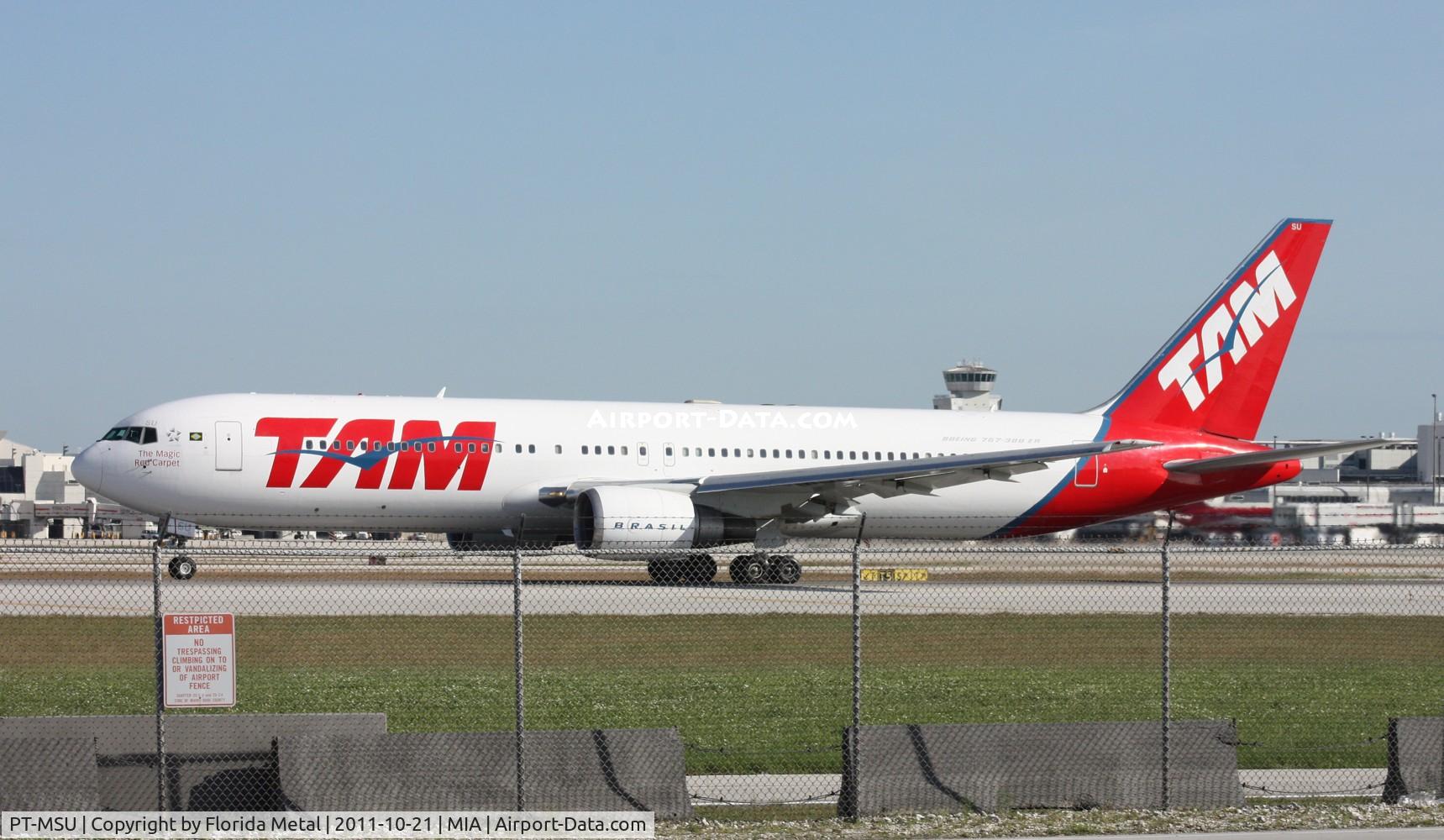 PT-MSU, 1994 Boeing 767-33A/ER C/N 27376, TAM 767