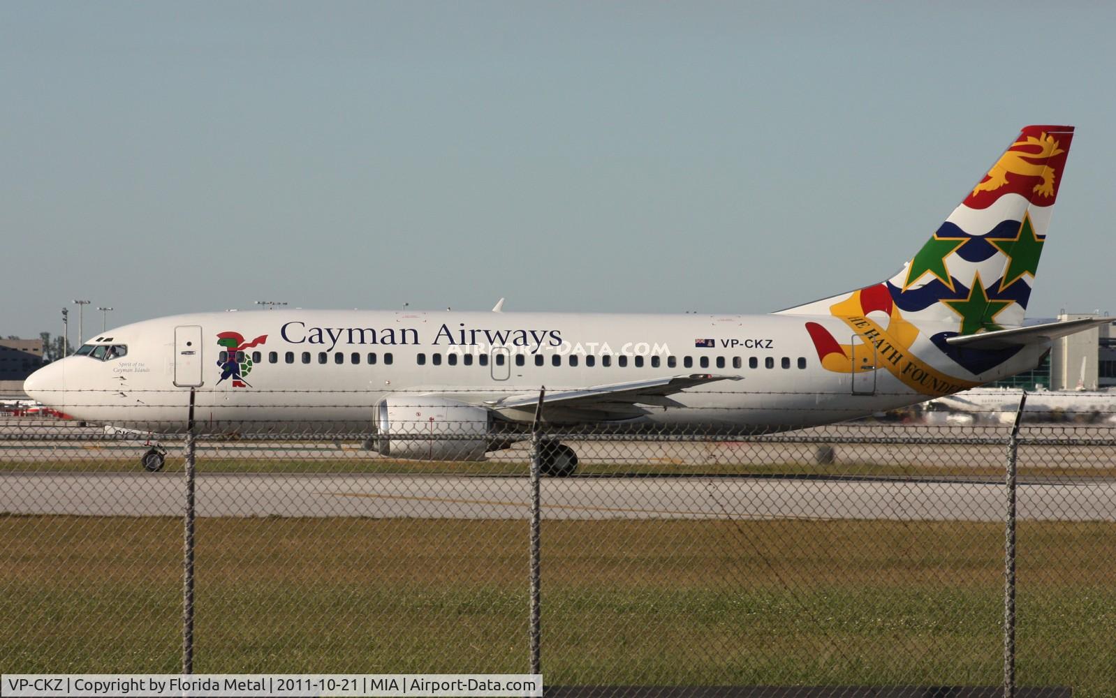 VP-CKZ, 1996 Boeing 737-36E C/N 27626, Cayman 737