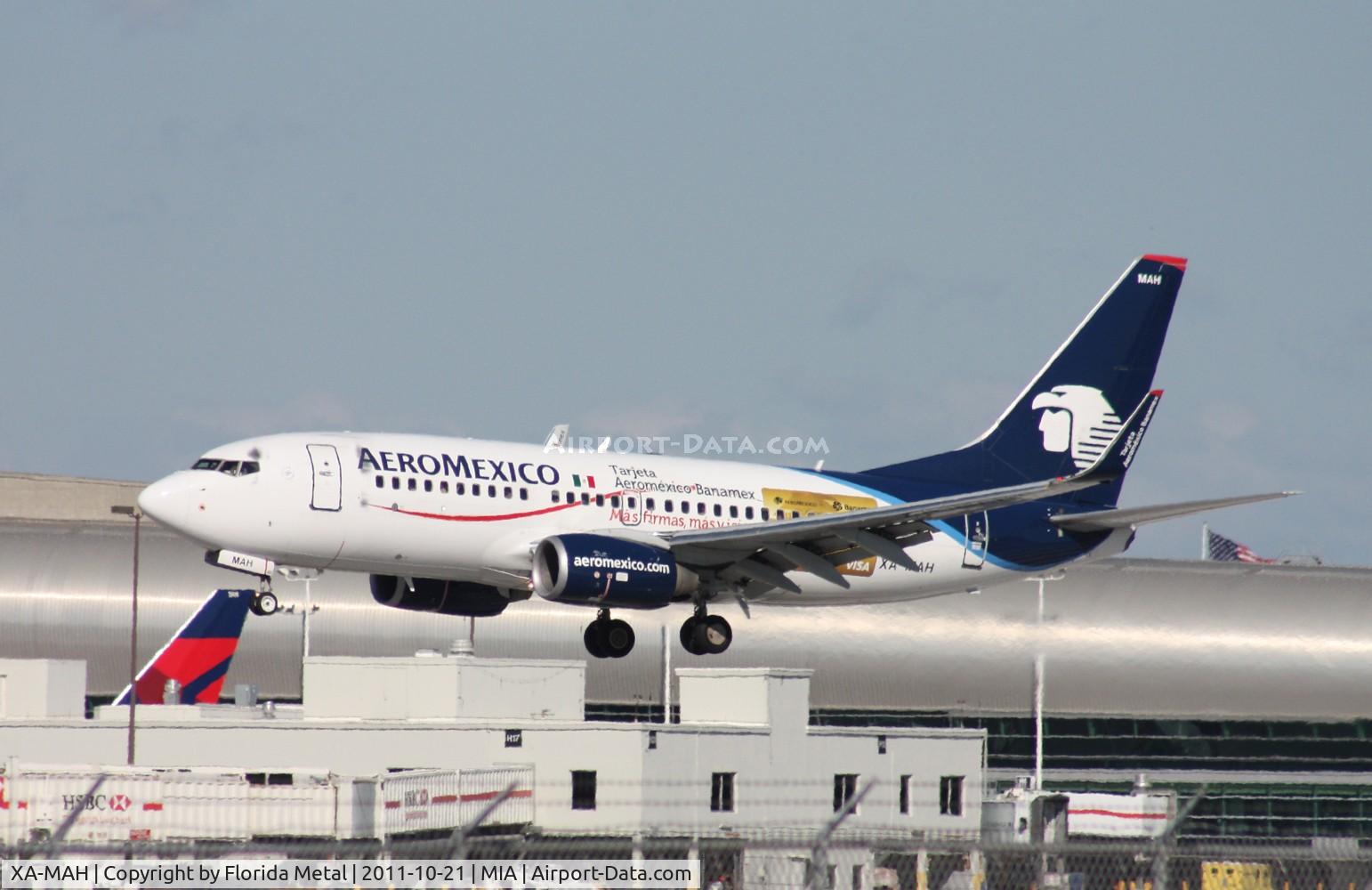 XA-MAH, 2007 Boeing 737-752 C/N 35122, Aeromexico Visa Card